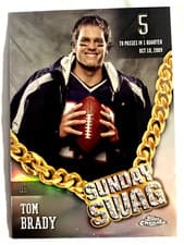 2024 Topps Chrome Sunday Swag Tom Brady #SS-1 card