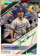 2025 Topps Diamond Icons White PolychromatINK Autographs Steve Garvey #WPA-SG card