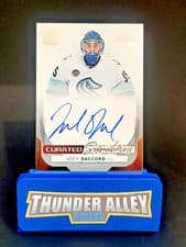 2024-25 SP Authentic Curated Signatures Joey Daccord #SPC-DA card