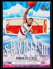 2022 Panini Hoops Skyview Damian Lillard #11 card