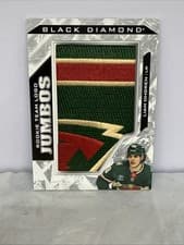 Liam Ohgren 2024-25 Upper Deck Black Diamond Rookie Team Logo Jumbo Puzzle Patch card