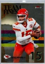 2025 Finest Team Finest Patrick Mahomes II #TF-3 card
