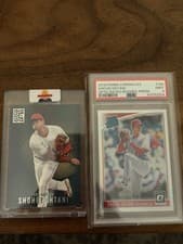Shohei Ohtani 2018 Panini Chronicles Donruss Optic Rated Rookies card