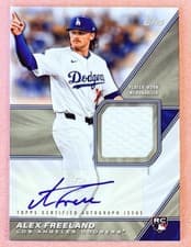 2026 Topps Major League Material Autographs Alex Freeland #MLM2-AF card