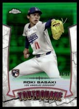 2025 Topps Chrome Youthquake Roki Sasaki #YQ-10 card