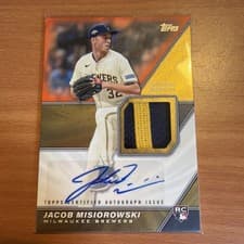 2026 Topps Major League Material Autographs Jacob Misiorowski #MLM2-JMI card