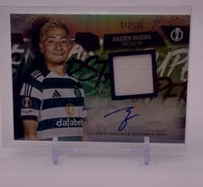 2025-26 Topps UEFA Club Competitions Topps Superstar Autographed Relics Daizen Maeda #TSAR-DM card