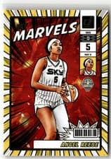 Angel Reese 2025-26 Donruss WNBA Net Marvels card