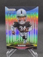 2025 Panini Prizm Black Prizmania Bo Jackson #10 card