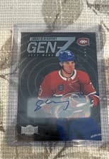 2024-25 Skybox Metal Universe Gen Z Juraj Slafkovsky #GZ-8 card