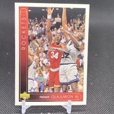 Hakeem Olajuwon 1993-94 Upper Deck Base Set card