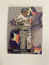 2025 Topps Cosmic Chrome StarFractor Rafael Devers #SF-34 card