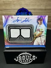 Spencer Strider 2025 Topps Sterling Strikes Autographed Relics card