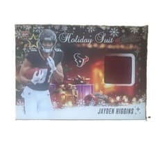 2025 Panini Absolute Holiday Suit Jayden Higgins #HS-JHS card