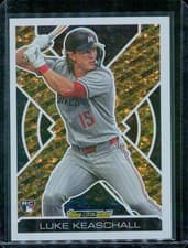 2025 Topps Update Topps Black Gold Luke Keaschall #BG-12 card