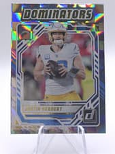 2025 Donruss Dominators Justin Herbert #DOM-JHT card