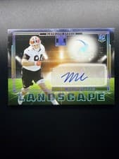 2025 Panini Impeccable Rookie Landscape Autos Mason Graham #3 card