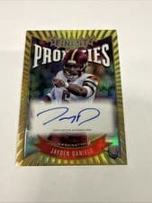 2024 Finest Prodigies Autographs Jayden Daniels #P-JD card