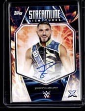 2025 Topps Exalted WWE Wrestling Streamline Signatures Johnny Gargano #STS-JGG card