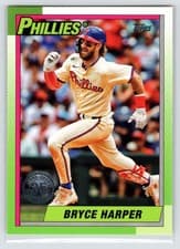2025 Topps 1990 Topps Baseball (Series One) Bryce Harper #T90-15 card