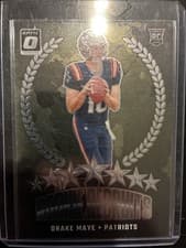 2024 Panini Donruss Optic Rookie Recruits Drake Maye #5 card