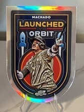 2025 Topps Cosmic Chrome Launched into Orbit Manny Machado #LIO-20 card