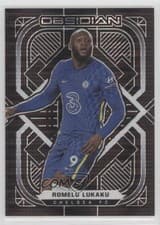 Romelu Lukaku 2021 Panini Obsidian card