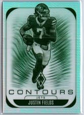 2025 Panini Phoenix Contours Justin Fields #25 card