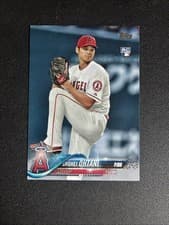 Shohei Ohtani 2018 Topps card