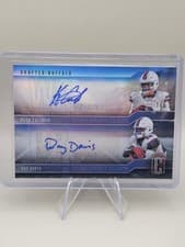 2024 Topps Signature Class Signature Class Dual Autograph Ray Davis #DS-BUF card