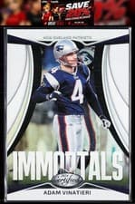 2024 Panini Certified Immortals Adam Vinatieri #1 card