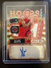 2025-26 NBA Hoops Hoops Rookie First Signs Alijah Martin #HFS-AM card