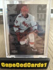 2025-26 SkyBox Metal Universe Dark Matter Sebastian Aho #DM-16 card