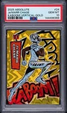 2025 Panini Absolute Kaboom! Vertical Ja'Marr Chase #24 card