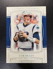 Tom Brady 2019 Panini National Treasures card