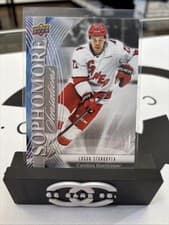 2025-26 Upper Deck Sophomore Sensations Logan Stankoven #SO-4 card