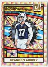 2025 Donruss Action All-Pros Brandon Aubrey #AAP-BAU card