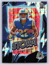 Blake Corum 2024 Panini Mosaic Storm Mosaic card