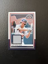 2025 Panini Stars & Stripes USA Materials Jared Grindlinger #USA-JG card