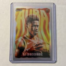 2025-26 Finest Aura VJ Edgecombe #AU-18 card