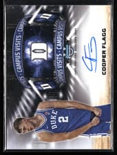 Cooper Flagg 2024-25 Bowman University Chrome Campus Visits Autographs card