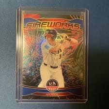 Ace Reese 2026 Panini Stars and Stripes Prizm USA Fireworks card