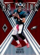 Carson Wentz 2019 Panini Phoenix QB Vision card