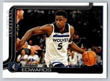 Anthony Edwards 2025 Topps card