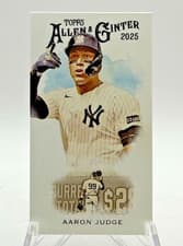 2025 Topps Allen & Ginter 1889 N22 (Minis) Aaron Judge #N222-2 card