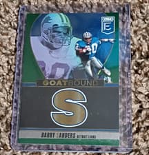 2025 Donruss Elite GoatBound Barry Sanders #6 card
