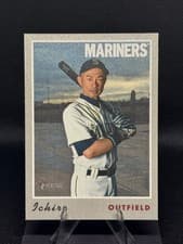 2019 Topps Heritage 1970 Cloth Stickers Ichiro Suzuki #23
