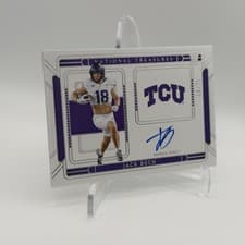 2025 Panini National Treasures Collegiate Team Logo Signatures Jack Bech #37 card