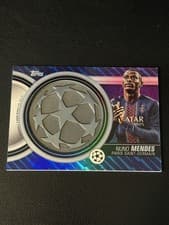 2025-26 Topps UEFA Club Competitions Starball Commemorative Relics Nuno Mendes #SCR-NM card