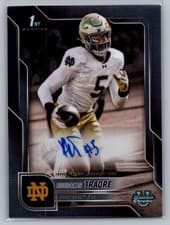 2025 Bowman University Chrome Chrome Prospect Autographs Boubacar Traore #BCA-BT card